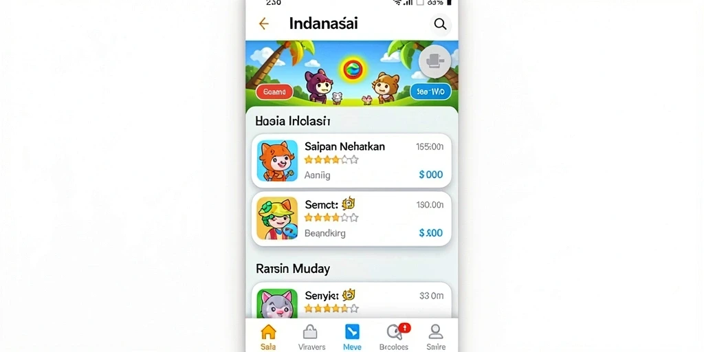 lucubet - Desain antarmuka yang modern dan mudah dinavigasi.