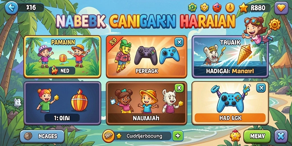 zk6 - Tangkapan layar menunjukkan pemandangan indah dari level terbaru.